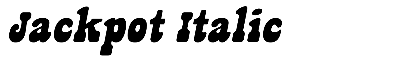 Jackpot Italic
